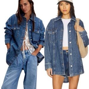 FREE PEOPLE × We The Free - Dunes Shirt jacket size medium